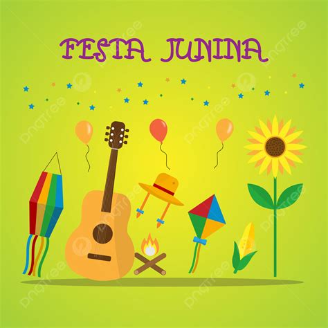 Festa Junina Illustration Traditional Brazil June Festival Vector