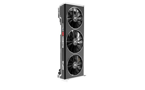 XFX SPEEDSTER MERC 319 AMD Radeon™ RX 6750 XT BLACK Gaming Graphics ...