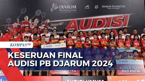 Dari 1 966 Peserta PB Djarum Loloskan 46 Atlet Muda Bulu Tangkis Ke