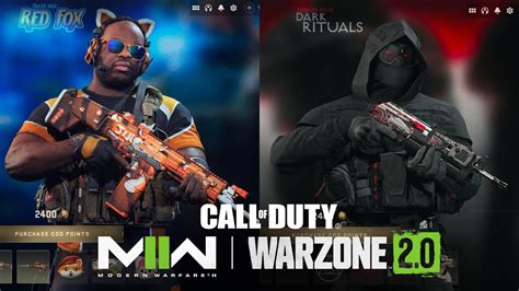 Upcoming Modern Warfare Season Cosmetic Bundles Showcase Release