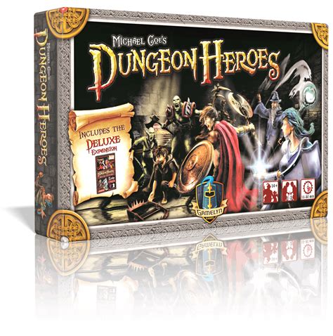 Dungeons Heroes including the Deluxe Expansion - Gamelyn Games - More ...