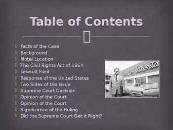 Landmark Supreme Court Cases Heart Of Atlanta Motel V United States