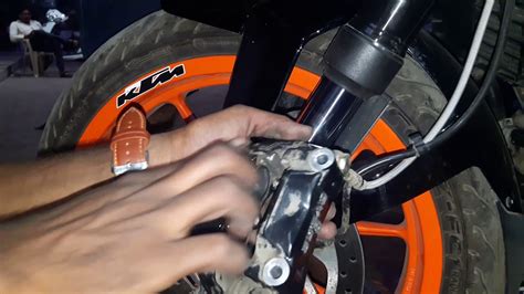 How To Repair Motorcycle Disk Brake Duke KTM 200 Bullet Singh