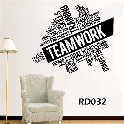 Jual Meth Rd032 Teamwork Quote 60x90 Kerjasama Quotes Note Kata Mutiara