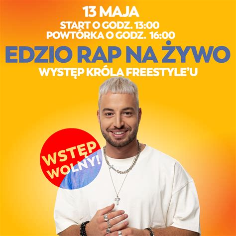 Edzio Rap na żywo w Focusie Centrum Handlowe Focus w Bydgoszczy