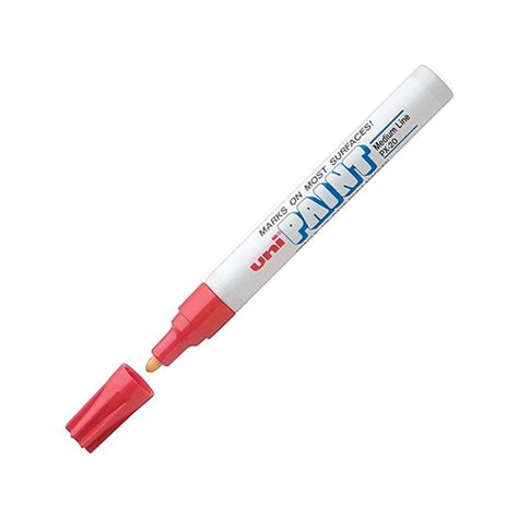 Uni® Paint Markers Medium Tip Red 63602 At Staples