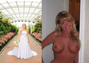 Bride Showing Off Her Tits Porn Pic
