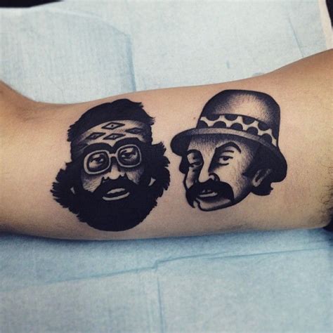 Joel Menazzi On Instagram Cheech And Chongtatuando En Local