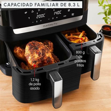 Review Freidora De Aire Moulinex Dual Easy Fry