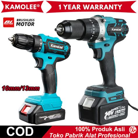 Kamolee Official Bor Listrik Impact V Brushless Brush Motor Bisa