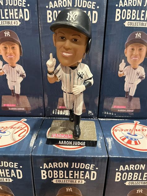 Aaron Judge New York Yankees Bobblehead Bobble Sga Stadium Mlb