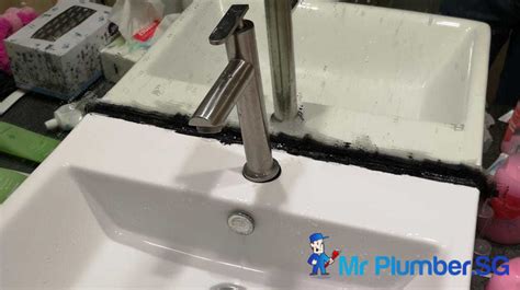 Wash Basin Tap Replacement Plumber Singapore Hdb Balestier Mr Plumber Singapore 1