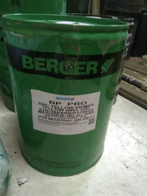 Berger Bp Zinc Yellow Primer At Best Price In Ahmedabad By Acme