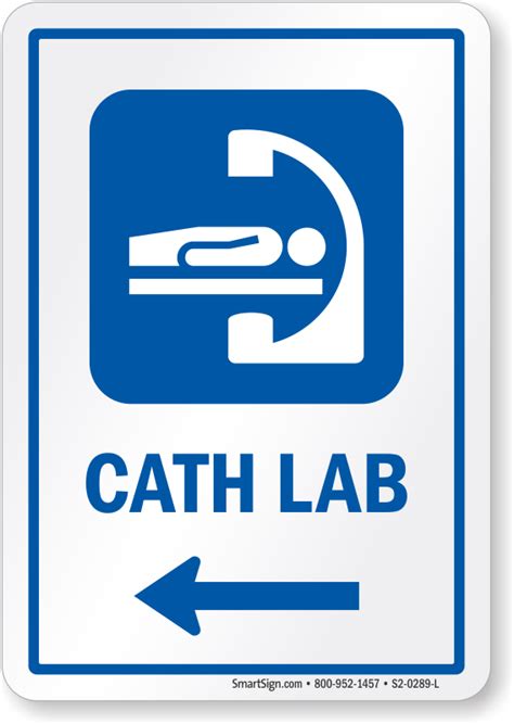 Cath Lab Signs | Cath Lab Door Signs