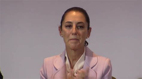 La Candidata Presidencial Claudia Sheinbaum Presenta Su Plan De