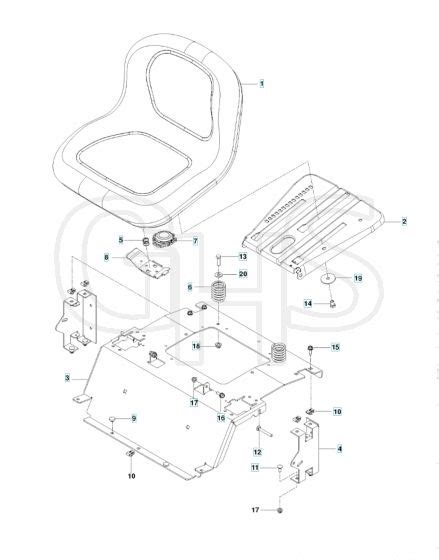 Husqvarna Rz4222 Tf Seat GHS