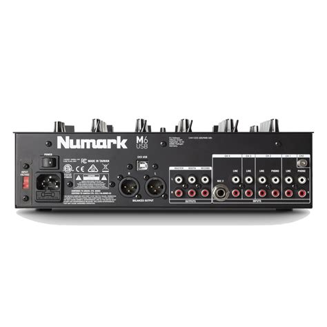 Numark M6 4-Kanaals USB DJ Mixer | Gear4music