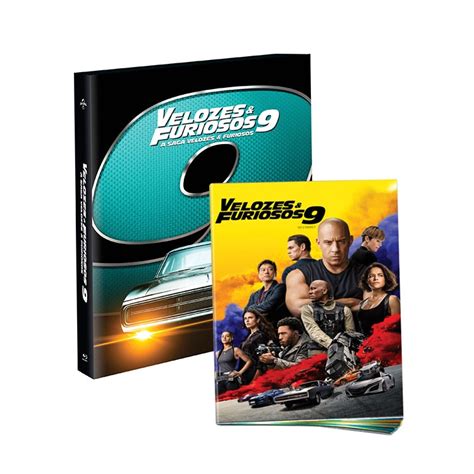 Blu ray Velozes e Furiosos 9 Edição Luva Livreto Shopee Brasil