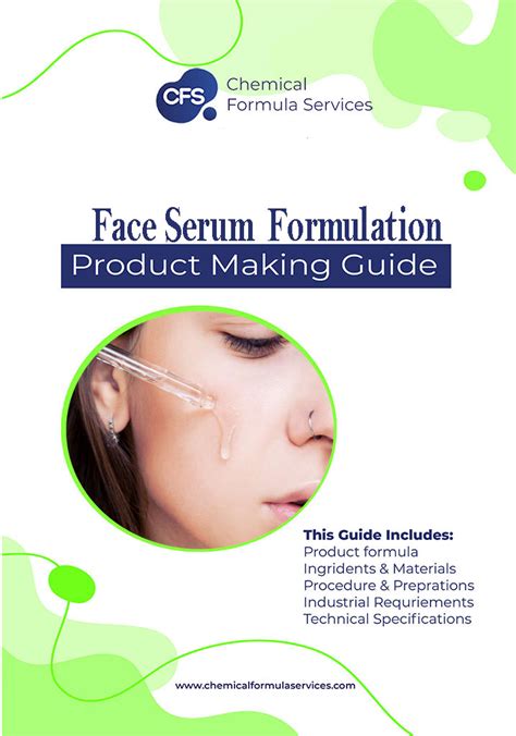 Face Serum Formulation - At - 1 Chemical Formula Services