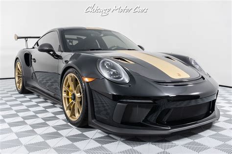 2019 Porsche 911 Gt3 Rs Weissach Package Carbon Fiber Serviced L Black Used Porsche 911 For