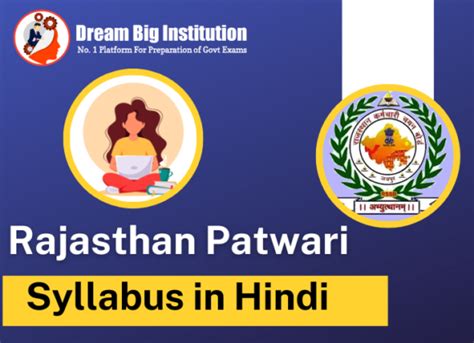 Rajasthan Patwari Syllabus In Hindi Pdf