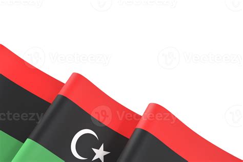 Libya Flag Design National Independence Day Banner Element Transparent