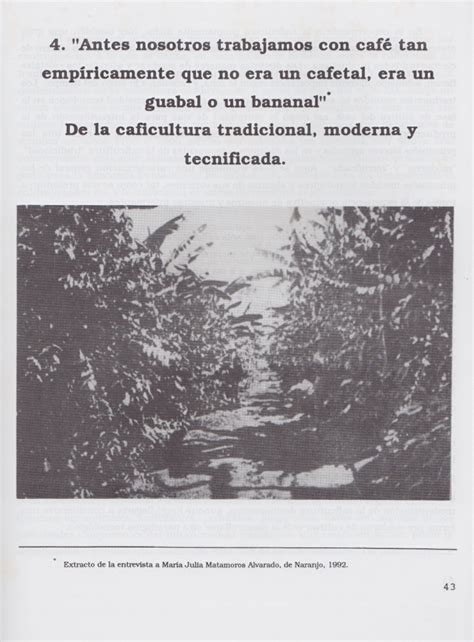 Pdf Antes Nosotros Trabajamos Con Caf Tan Emp Ricamente Que No