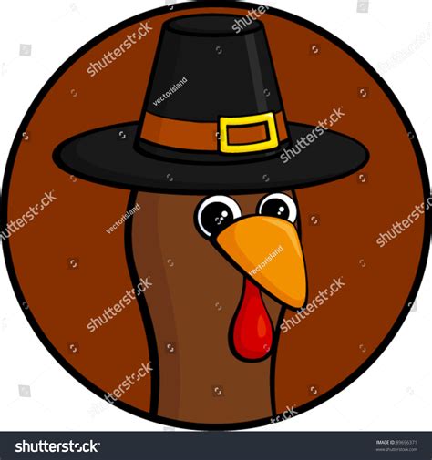 Turkey Pilgrim Hat Stock Vector Royalty Free 89696371 Shutterstock