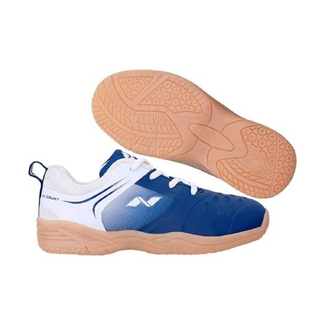 Buy Nivia Hy Court 20 Badmintonvolleyball Shoes White Online At Low