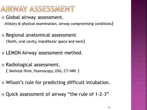 Airway Assessment