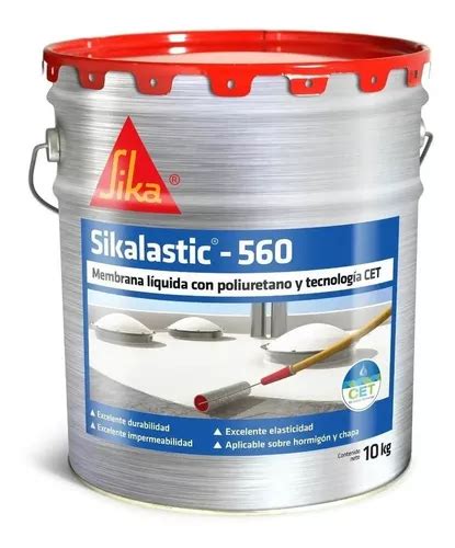 Membrana Liquida Sikalastic 560 Impermeabilizante 10kg Sika Color