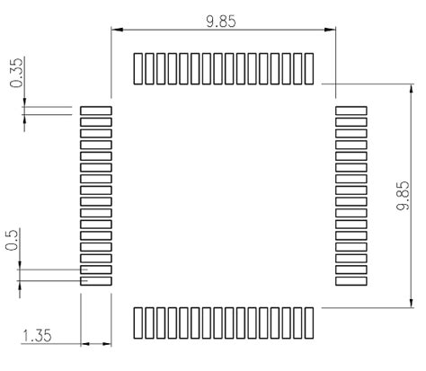 LQFP64 P 1010 0 50E Package Packing Information Toshiba