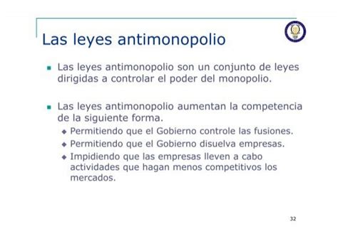 Las Leyes Antimonopolio