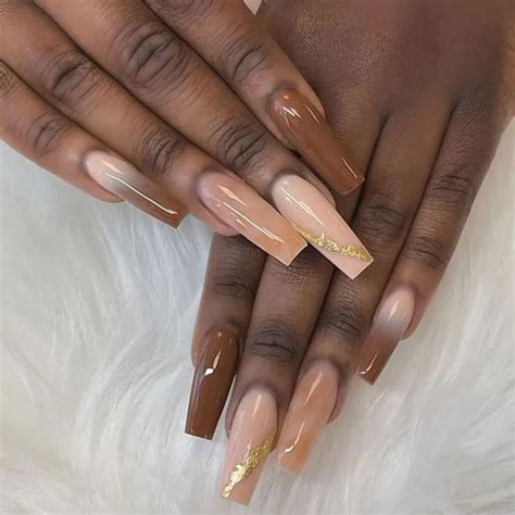 40 Artistic Acrylic Nail Designs On Black Women Coils And Glory