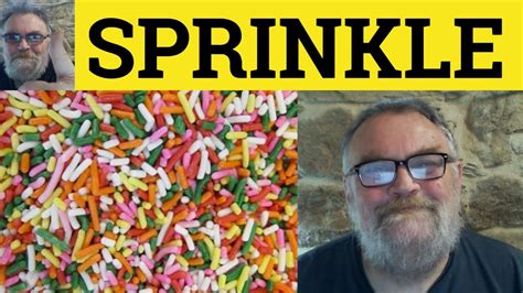 🔵sprinkle Meaning Sprinkles Definition Sprinkle Examples Gre