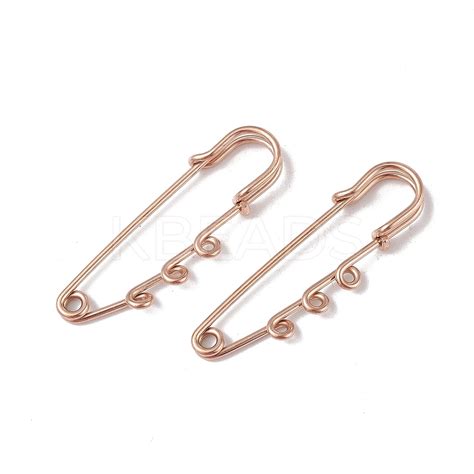 Wholesale Ion Plating Ip 304 Stainless Steel Safety Pins Brooch