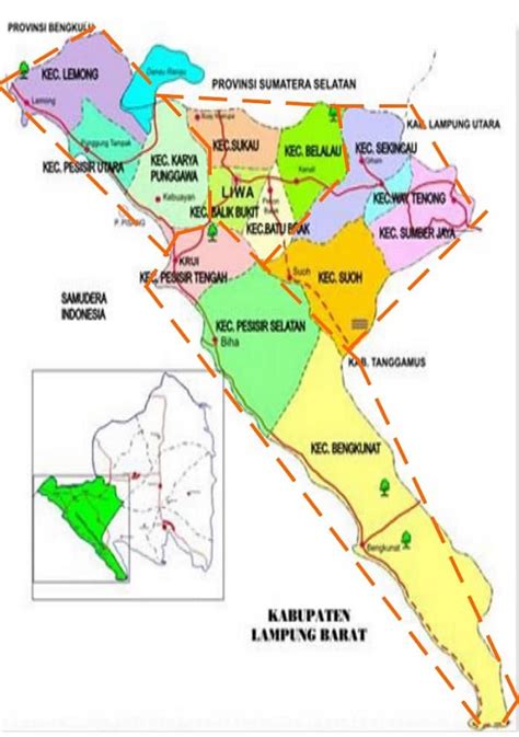 Peta Lampung Gambar Hd Lengkap Terbaru Dan Keterangannya