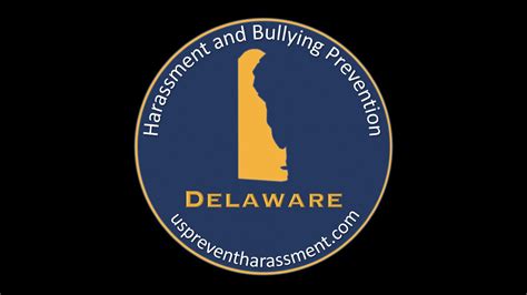 Delaware Harassment Prevention Training Youtube