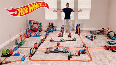 Montei Uma Cidade Gigante Da Hot Wheels City Fam Lia Brancoala Youtube