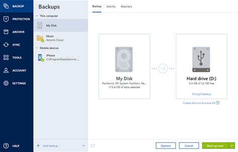 Acronis Disk Cloning Software For Easy System And Data Migration