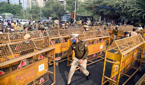 Several Border Points In Delhi Remain Closed As Farmers Protest