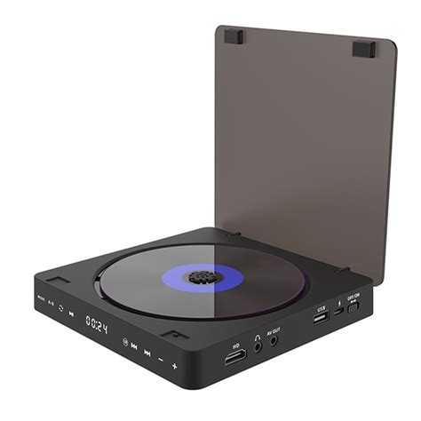 Compre Kecag KC-708 DVD Player Touch Operação Mini CD VCD Player Com ...