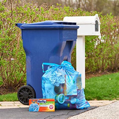 Hefty Recycling Trash Bags Blue 30 Gallon 36 Count Pricepulse