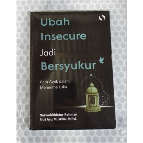 Jual Buku Ubah Insecure Jadi Bersyukur Shopee Indonesia