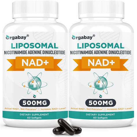 Amazon Orgabay Suplemento Liposomal Nad De Mg Alta Absorci N