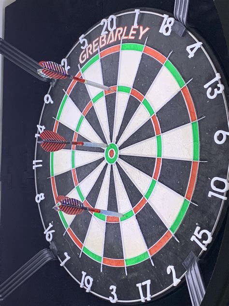 I was aiming for the bullseye. With all 3 darts. Actually I‘m not even ...