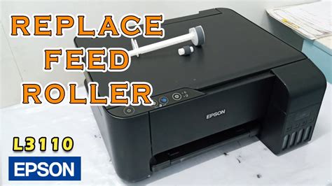 EPSON L3110 HOW TO Replace FEED Roller ENGLISH SUBTITLE YouTube