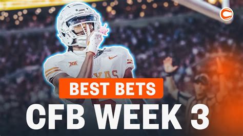 Cfb Week Early Best Bets Cfb Betting Picks With Brad Powers Youtube