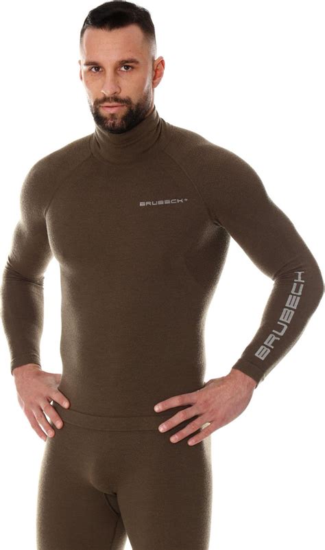 Longsleeve termoaktywny męski Ranger Wool Brubeck Sport Shop pl