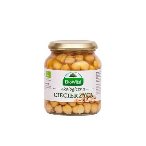 CIECIERZYCA W ZALEWIE BIO 350 G 215 G EKOWITAL JaglankaDelikatesy Pl